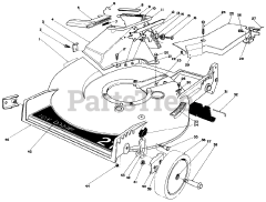 Toro 20661 - Toro Walk-Behind Mower (SN: 003000001 - 003999999) (1983)