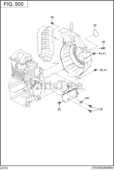 Subaru Robin ER120D45000 (ER12) - Subaru Robin Engine 500 Cooling &amp; Starting