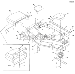Ferris F 150XT (5900517) - Ferris F150XT Series 52" Zero-Turn Mower, 26hp Kawasaki