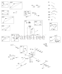 Briggs & Stratton 21A902-0141-E1 - Briggs & Stratton Vertical Engine Fuel Supply, Governor Spring, Ignition
