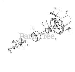 Poulan Pro PPC 25 E - Poulan Pro String Trimmer CLUTCH ASSEMBLY