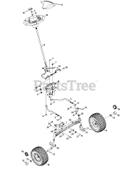 Columbia GT 5024 (14AQ94KP897) - Columbia 50" Garden Tractor (2014)