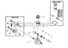 Shindaiwa T 270 - Shindaiwa String Trimmer Clutch, Piston
