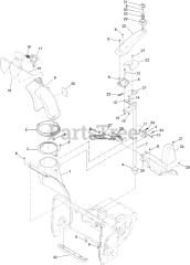 Brands 38720 (724 ZXR) - Toro 24" SnowMax Snow Thrower (SN: 400000000 - 403429999)