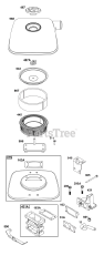 Briggs & Stratton 543477-0090-J1 - Briggs & Stratton Horizontal Engine