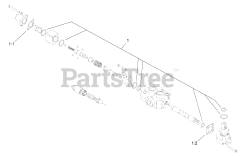 Toro 22333 (TX 525) - Toro Dingo Compact Utility Loader (SN: 270000401 - 270999999) (2007) One Spool Valve Assembly No. 104-2831