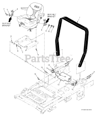 Scag STT-31BV-SS - Scag Turf Tiger Zero-Turn Mower, 31hp Vanguard (SN: A9600001 - A9699999)