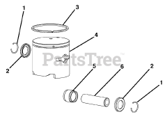 Ryobi RY 08570 - Ryobi Backpack Blower Piston
