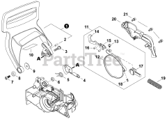 Echo CS-501 P - Echo Chainsaw (SN: C97912001001 - C97912999999)