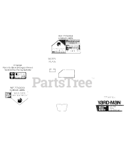 Yard-Man 11A-B2AQ701 - Yard-Man Walk-Behind Mower (2014)