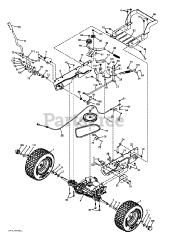 Poulan Pro PB 30 (960220020-00) - Poulan Pro 30" Rear-Engine Riding Mower (2013-06)