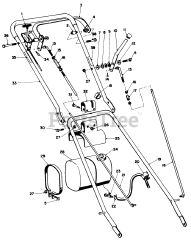 Toro 23267 - Toro Walk-Behind Mower (SN: 000000001 - 000999999) (1980)
