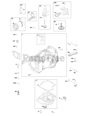 Briggs & Stratton 592059 - Briggs & Stratton Short Block Assembly