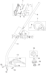Craftsman 316.794460 (41ADZ3CC799) - Craftsman String Trimmer (Sears)
