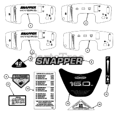 Snapper LT 200H42IBV2 (85920) - Snapper 42" Lawn Tractor, 20hp
