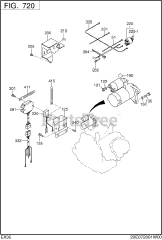 Subaru Robin EX350DS2050 (EX35) - Subaru Robin Engine 720 Electric Device