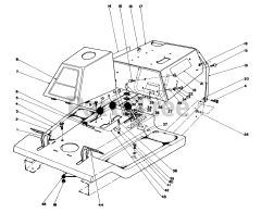 Toro 56125 (7-25) - Toro Rear-Engine Riding Mower (SN: 005000001 - 005999999) (1985)