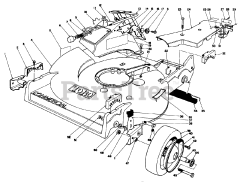 Toro 22525 - Toro Walk-Behind Mower (SN: 007000001 - 007999999) (1987)