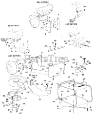 MTD 19038C - MTD 30" Grass Catcher Assembly (1986)