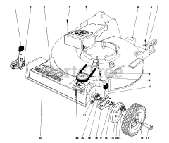 Toro 20755 - Toro Walk-Behind Mower (SN: 001000001 - 001999999) (1981)