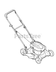 MTD 11A-08MB006 - MTD Walk-Behind Mower (2009)