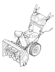 Yard Machines 31AH64FG700 - Yard Machines Snow Thrower (2012)