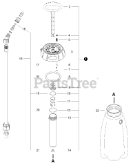 Shindaiwa SP 20 HPS - Shindaiwa Manual Sprayer (SN: MSP10001001 - MSP10999999)