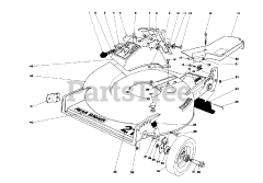 Toro 20785 - Toro Walk-Behind Mower (SN: 009000001 - 009999999) (1979)