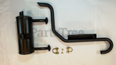 Exmark 103-1544 Muffler Kit, Lhp17ka
