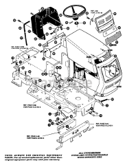 Murray G 4315160 - Murray 43" Lawn Tractor (1997)