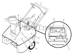Simplicity 521 E (1695701) - Simplicity 21" Snow Thrower, 5.25hp