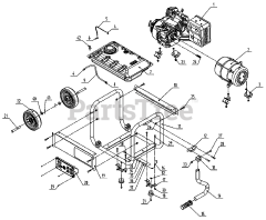 Generac GP3300 (0064310) - Generac Portable Generator (SN: 8318715B - 8597903B) (2013)