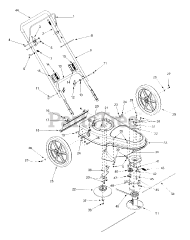 White Outdoor HWT-622 (25A-258H190) - White Outdoor Walk-Behind Trimmer (2001)