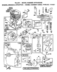 Electrolux/AYP 3455 A99 - Electrolux/AYP Tiller (1999)