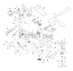 Exmark LZS801CKA72RA1 - Exmark 72" Lazer Z S-Series Zero-Turn Mower, Kawasaki (SN: 408644346 - 411294211) (Rev B) (2021)