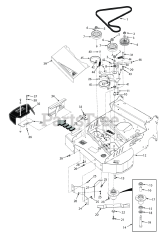 Scag SFC30-7CV-CA - Scag 30" Walk-Behind Mower, 224cc Kohler, CARB (SN: T7300001 - T7399999)