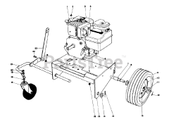 Toro 62933 - Toro Lawn Blower, 5hp (SN: 001000001 - 001999999) (1981)
