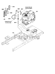 Simplicity SZT 175 (2691923-00) - Simplicity Courier 107cm Zero-Turn Mower, 7220 series Briggs & Stratton Evap Group