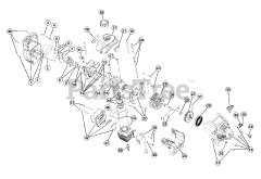 Bolens BL 100 (41AD100G163) - Bolens String Trimmer Engine Parts