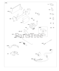 Briggs & Stratton 305447-3075-G1 - Briggs & Stratton Horizontal Engine Electronic Governor
