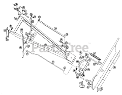 Toro BD-4267 - Toro 42" Snow/Dozer Blade (1967)