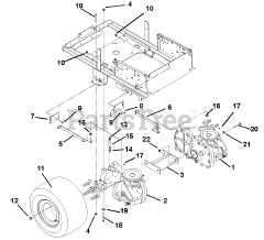 Ariens 915320 (1840) - Ariens Zoom 40" Zero-Turn Mower, 18hp Briggs & Stratton (SN: 000101 & Above)