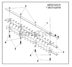 Shindaiwa 65003 - Shindaiwa Articulating Hedge Trimmer Attachment