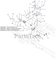 Ariens 915331 - Ariens Ikon-X 42" Zero-Turn Mower, Kawasaki FR (SN: 045000 - 074999)