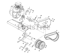 Poulan HD F550 J - Poulan Front-Tine Tiller (2000)