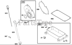 Briggs & Stratton 32K437-0112-01 - Briggs & Stratton Horizontal Engine