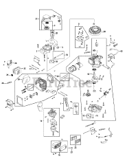 Troy-Bilt 5P70M0 - Troy-Bilt Engine Engine Assembly 5P70M0