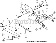 Snapper 7060373 - Snapper 36" Rear PTO Tiller Attachment for MF Series