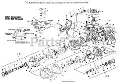 Scag STH-13KH - Scag Three-Wheel Riding Mower, 13hp Kohler (SN: 1001 - 9999) HYDROSTATIC TRANSAXLE EATON 850