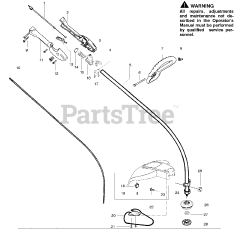 Poulan TE 475 (952711797) - Poulan String Trimmer (2009-03)